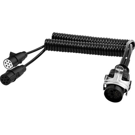 SecoRüt ECO771-136 Cavo di collegamento [Presa rimorchio 15 poli - Presa rimorchio 7 poli tipo N, Presa rimorchio 7 pol