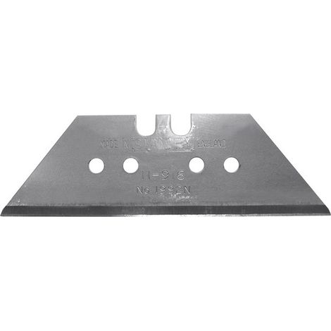 1CF LAMA DI RICAMBIO A TRAPEZIO PER TAGLIERINI larghezza mm. 61  100 PZ.