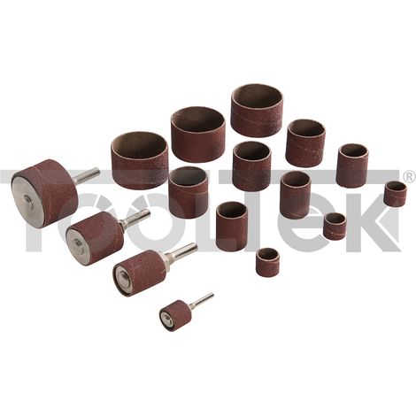 Kit tamburo di levigatura per trapani a colonna varie grane offertissima silverline (1/3)