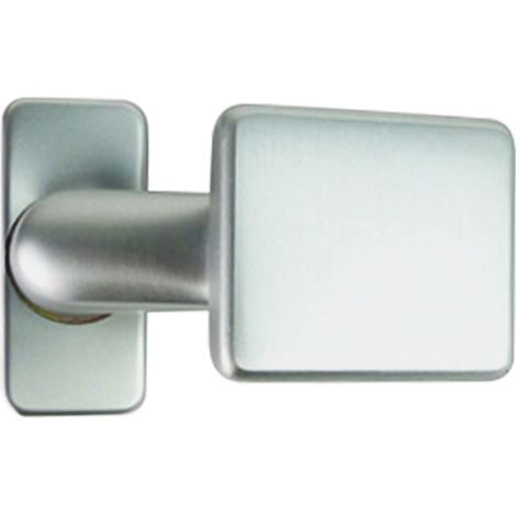 Bouton de porte rosace rectangulaire - Finition : Anodisé F1 - - KINTECH (1/2)