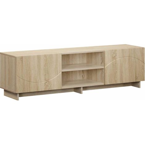Supporto TV 140 x 34.5 x 40 cm Rovere Sonoma vidaXL