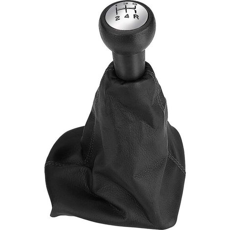 SABIR 5 vitesses voiture pommeau de levier de vitesse guêtre Kit de démarrage adapté pour 207/307/406 manuel/Auto changement de vitesse couvercle de coffre de remplacement (1/5)