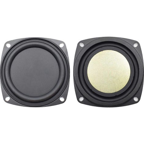 3 Zoll 78 mm Passivradiator-Lautsprecher-Vibrationsmembran-Gummi-Bassradiator