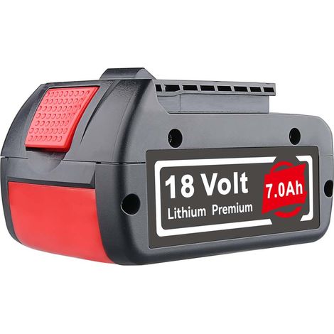 Für Bosch BAT609 Akku 18V 7000mAh Li-ion Rot&Schwarz BAT622 BAT609G BAT618G BAT619 BAT619G BAT610G (1/5)