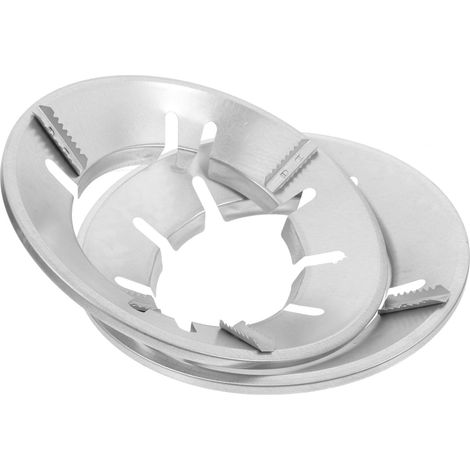 2 pièces anneaux fonte antidérapants pour wok, coupe-vent, compatible gaz professionnel