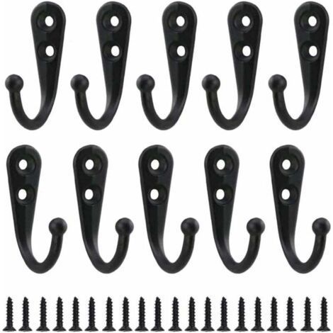 10 Pieces Patècre Vintage Wall Coat Rack (1/4)