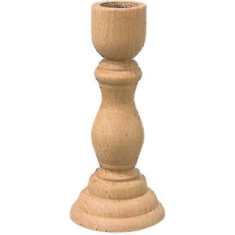 Bougeoirs en bois, conception robuste et durable (1/3)