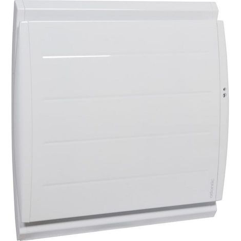Radiateur électrique connecté horizontal à chaleur douce 1000W, blanc - Maradja, Atlantic