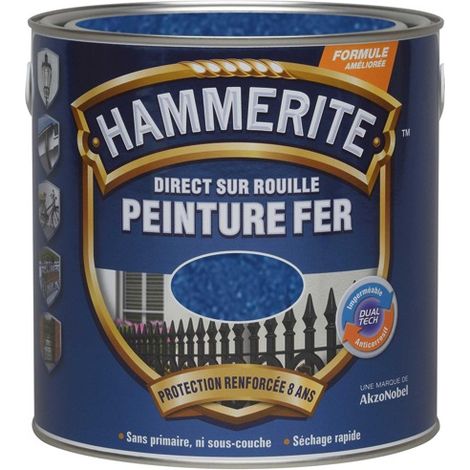 Pintura Hammerite Fer Martelé 2.5l Gris Pizarra - Julien