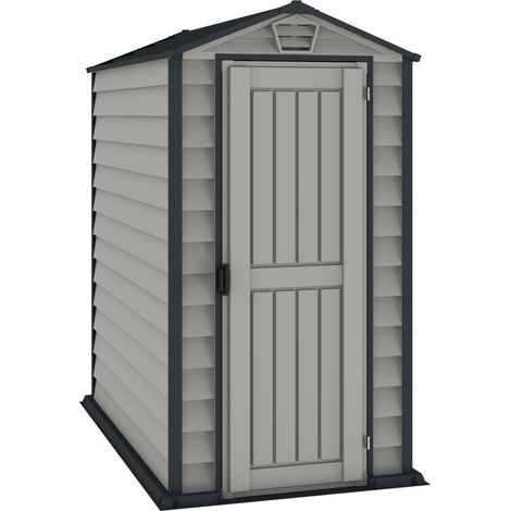 Duramax Kunststoffgerätehaus Evermore 4x6 102,7 x 170,5 x 191,3 cm (LxBxH) Gerätehäuser (1/4)