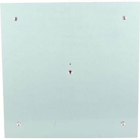 Plateau chauffant aluminium 3mm 310x310, 2.4Ω, chauffe rapide pour imprimante 3D, avec câble 90cm, lit chauffant robuste. (1/5)