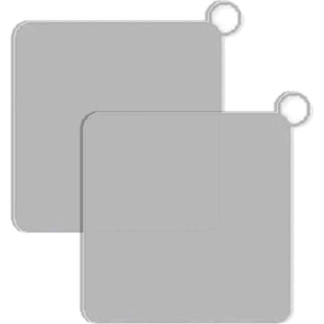 Tapis anti-odeur silicone siphon sol, désodorisation cuisine, 2 pièces (1/5)