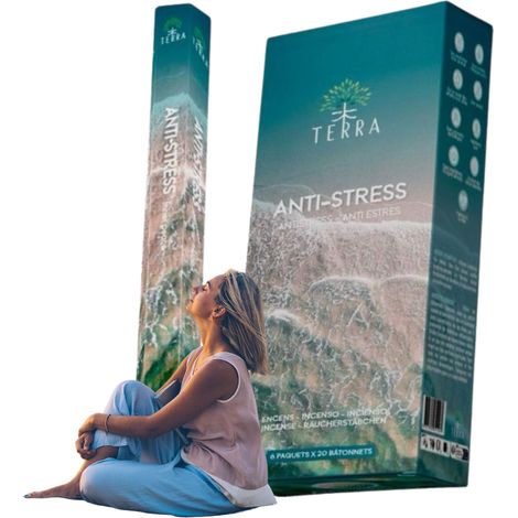 Terra Anti-Stress Räucherstäbchen, 20 Stück. Anti-Stress (1/4)