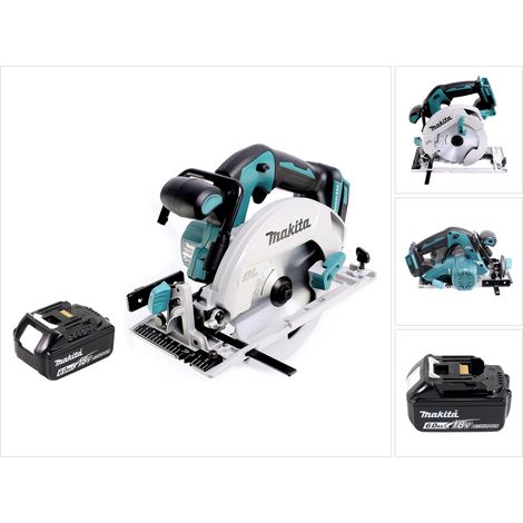 Makita DHS 680 G1 Akku Handkreissäge 18 V 165 mm Brushless + 1x Akku 6,0 Ah - ohne Ladegerät