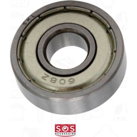 Roulement A Billes 608 ZZ - 8 X 22 X 7 mm - Anti-Poussière - Pour Appareils Électroménagers - Lot de 1 (1/2)