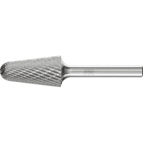 PFERD TOOLS Hartmetall Frässtift Rundkegel KEL Ø 16x30mm Schaft-Ø 6 mm Z3P universal mittel kreuzverzahnt