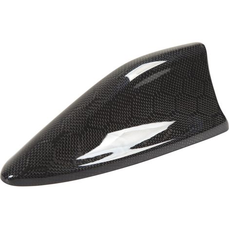 Antenne toit aileron carbone motif losange, protection décorative remplacement pour GR86, couvre antenne haute qualité, finition fibre carbone résistante. (1/5)