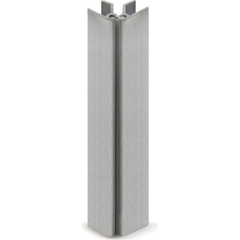 Zocalo Pvc-Alum Liso Blanco Esquina Flexible 144