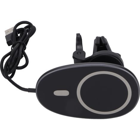 360° kabellose Magnethalterung für iPhone 12, 15W magnetisches Autoladegerät
