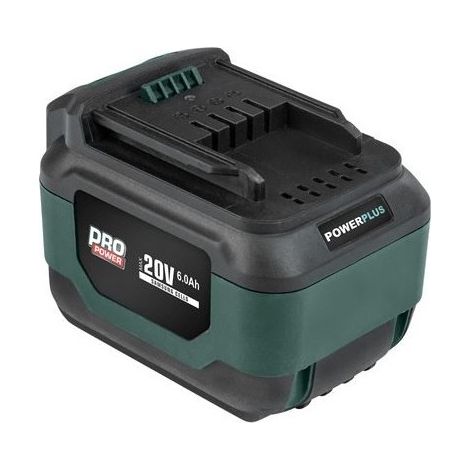 Powerplus Batterie POWPB90300 - 20V LI-ION SAMSUNG 6.0Ah - 3 voyants LED -batterie rechargeable (1/3)
