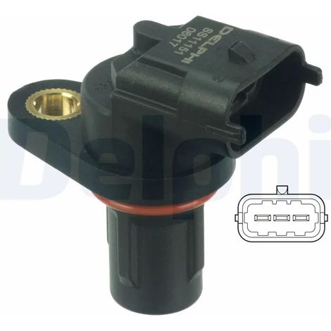 Capteur, position d'arbre à cames Delphi Technologies SS11151 MAYBACH 0041536028