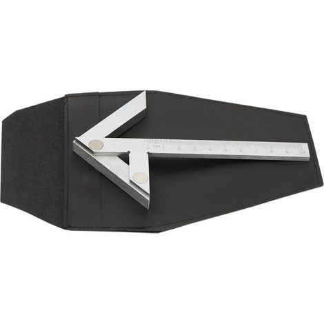 Équerre de centrage 10070 mm, calibre de centrage, repère de centre pour barres rondes