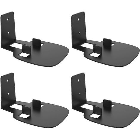 Support mural pour enceinte Sonos One SL (x4) - Structure robuste en fer (1/5)