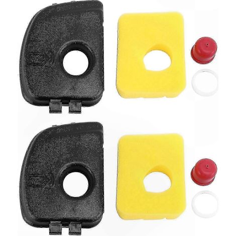 Set mit 2 Luftfiltern inklusive Ersatzabdeckung – Kompatibel mit verschiedenen Modellen (1/5)