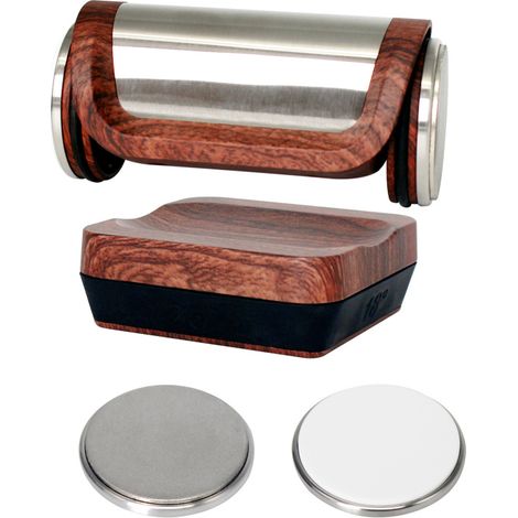 Kit d'affûtage de couteaux à rouleau, système d'affûtage en métal avec base magnétique, angle d'affûtage de 15/18/20/25 degrés, disque de meulage diamanté pour tous les couteaux de chef et de cuisine. (1/5)