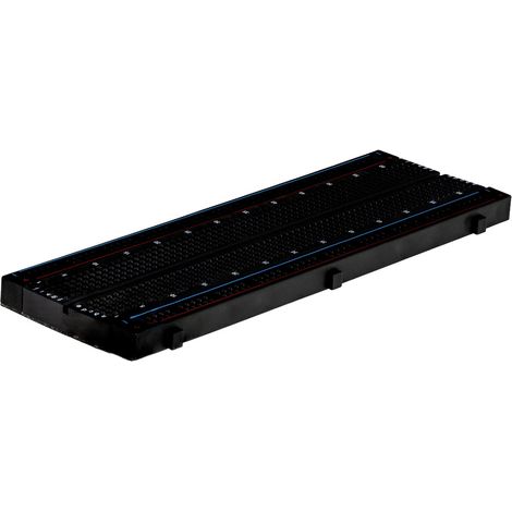 Joy-it RB-Breadboard2-B Steckplatine selbstklebend Schwarz Polzahl Gesamt 830 (L x B x H) 54 x 165 x (1/2)