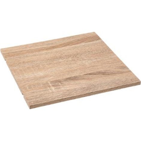 5Five Simply Smart – Tablette pour meuble Mix n'Modul 32cm – Panneau aggloméré naturel – Design simple – Dimensions L. 32 x l. 32 x H. 1,2 cm (1/2)