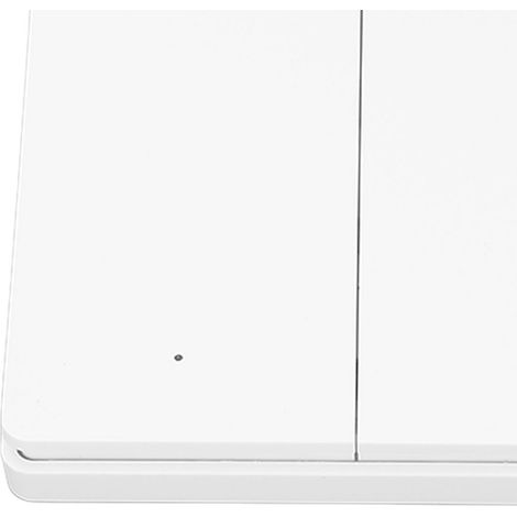 2-fach WLAN-Schalter mit ZigBee-App-Steuerung, selbstversorgender drahtloser Lichtschalter für Heimbeleuchtungssysteme (1/5)