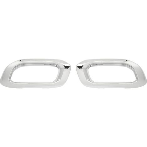 Embellecedor de la salida de escape para Mercedes-Benz GLC, GLE, GLS (X253/C253/W167/V167/C167/X167) 2020–2023, acabado cromado