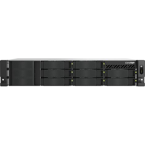 QNAP TS-855EU-8G server NAS e di archiviazione SAN Armadio (2U) Collegamento ethernet LAN Nero C5125 (1/4)