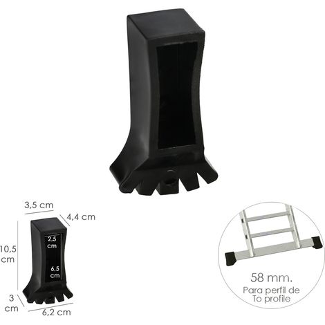 Scala Traversa Estremità 2 e 3 sezioni/Scala multiposizionale con profilo da 58 mm. Versione 2019 (1/3)