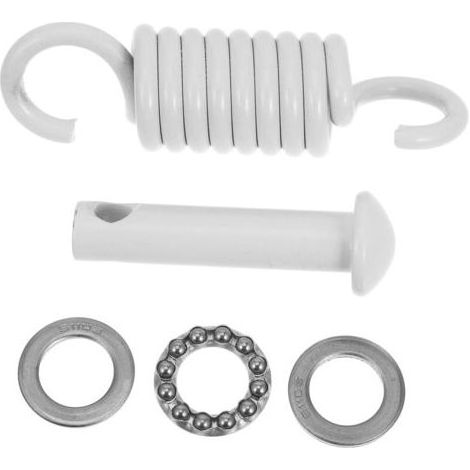 Accessoires pour Fauteuil Suspendu Et Hamac à Ressort pour Balancelle De Porche, Kit Complet Ressort Amortisseur, Visserie Et Roulement en Acier Silen (1/4)