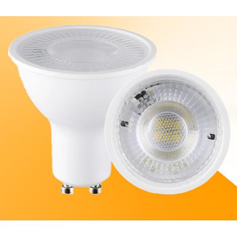 Confezione da 10 lampadine LED lineari GU10 da 6W, luce calda 3000K, faretto C-AquaForge (1/5)