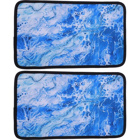 Lot de 2 housses de coussin pour accoudoir central de voiture, protection universelle pour l'eau de mer (1/5)