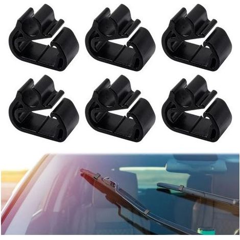 Kaelt - Clips Essuie Glace pou \u200bPeugeot 3008, 6 pièces Fixation Tuyau De Bas Essuie, Fixation Tuyau De Bas Essuie Glace pou Avant, Glace pou Avant Clips pou Peugeot, Patique pou l'entetien couant (1/4)
