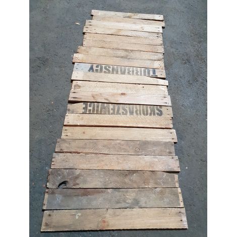 40 Holzbretter von alten Obstkisten (1/4)