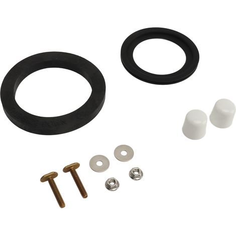 Kit joint étanche WC caravan 385311652, fixation bride remplacement, jeu garniture chasse pour Dometic 300 310 320, accessoire camping-car, joint torique et vis, 2 pièces. (1/5)