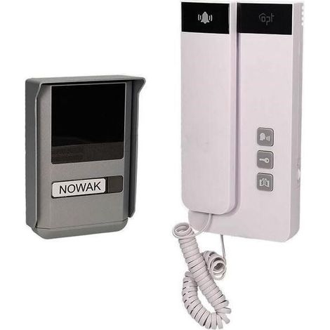 Citofono ORNO a 2 fili OR-DOM-SL-923 - installazione semplice, sistema monofamiliare
