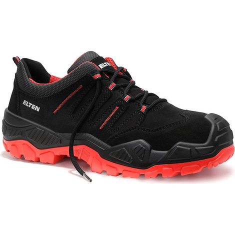 ELTEN Sicherheitshalbschuh QUENTIN black-red Low ESD S3S 723801-44 (1/5)