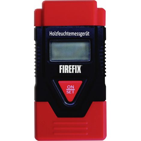 FireFix Holzfeuchtemessgerät 8 x 4 cm rot-schwarz (1/2)