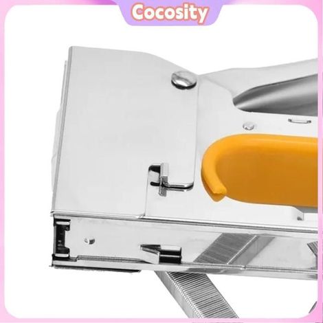 Cocosity pistolet à agrafes Agrafeuse de Construction Domestique, Pistolet à Clous Manuel en Métal Robuste materiel perforelieuse (1/5)