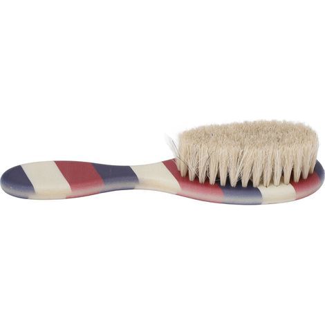 Brosse à Barbe Voyage - Manche Ergonomique pour Coiffer et Nettoyer les Poils de Barbe Doux (1/5)