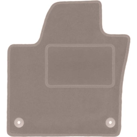 Tappetino beige per conducente: Seat Alhambra II monovolume (2010-) (1/5)