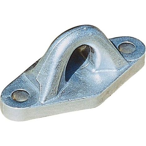 Punto de anclaje de aluminio 064488 fijación por tornillo M12 Ent 100 mm