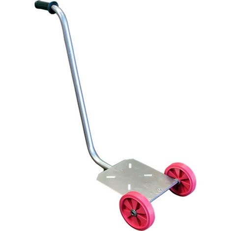 Bricoferr Chariot de transport pour pompes de transvasement avec 2 roues (1/2)