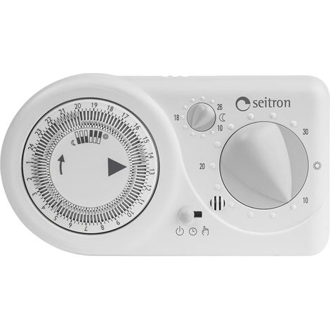 Cronotermostato Termostato timer giornaliero programmabile TEMPORA SEITRON (1/5)